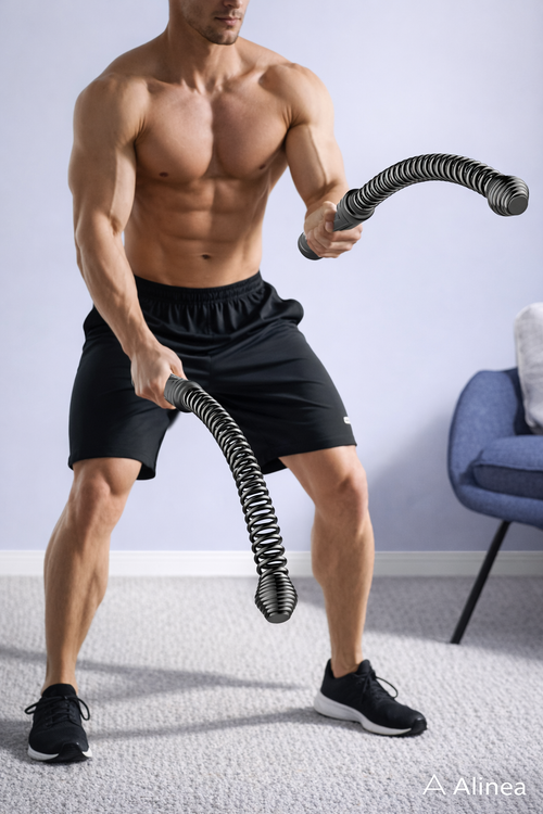 Cordless Battle Ropes – Full Body Workout Anywhere